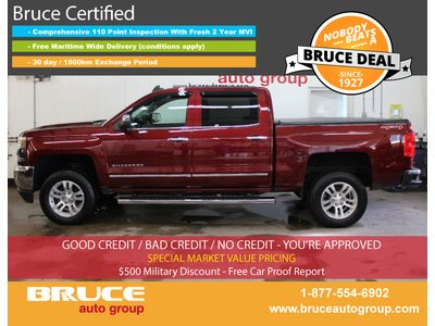 2016 Chevrolet Silverado 1500 LTZ 5.3L 8 CYL AUTOMATIC 4X4 CREW CAB | Bruce Hyundai