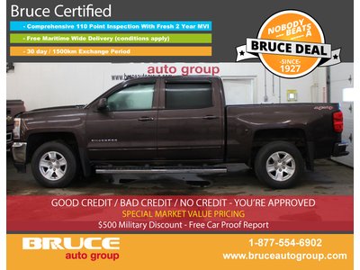 2016 Chevrolet Silverado 1500 LT 5.3L 8 CYL AUTOMATIC 4X4 CREW CAB | Bruce Hyundai
