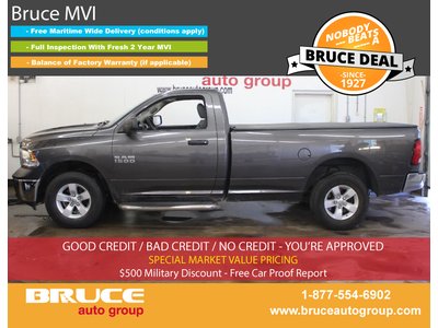 2014 Dodge RAM 1500 ST 3.6L 6 CYL AUTOMATIC 4X4 STANDARD CAB | Bruce Hyundai