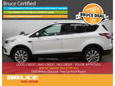 2017 Ford Escape TITANIUM - DUAL SUN ROOF / NAVIGATION / LEATHER | Bruce Ford