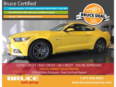 2015 Ford Mustang GT 5.0L 8 CYL AUTOMATIC RWD 2D COUPE | Bruce Hyundai