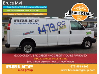 2015 GMC Savana 2500 4.8L 8 CYL AUTOMATIC RWD CARGO VAN | Bruce Hyundai