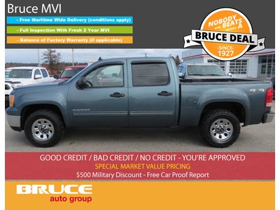 2011 GMC Sierra 1500 SLE 4.8L 8 CYL AUTOMATIC 4X4 CREW CAB | Bruce Chevrolet Buick GMC Middleton