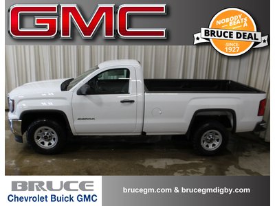 2018 GMC Sierra 1500 WT 4.3L 6 CYL AUTOMATIC RWD REGULAR CAB - LONG BOX | Bruce Chevrolet Buick GMC Middleton