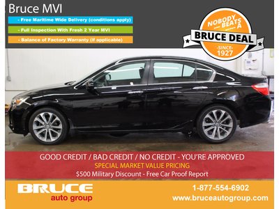 2015 Honda Accord Sport 2.4L 4 CYL i-VTEC CVT FWD 4D SEDAN | Bruce Automotive Group