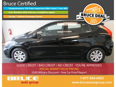 2013 Hyundai Accent GL 1.6L 4 CYL 6 SPD MANUAL FWD 5D HATCHBACK | Bruce Hyundai