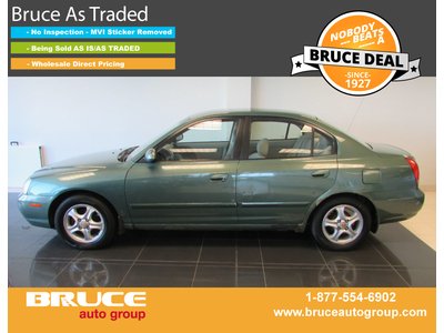 2003 Hyundai Elantra GL 2.0L 4 CYL AUTOMATIC FWD 4D SEDAN | Bruce Hyundai