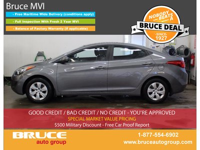 2011 Hyundai Elantra L 1.8L 4 CYL AUTOMATIC FWD 4D SEDAN | Bruce Hyundai