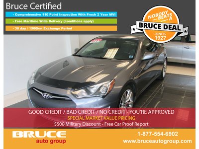 2014 Hyundai Genesis R-SPEC 2.0L 4 CYL 6 SPD MANUAL RWD 2D COUPE | Bruce Hyundai