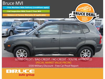 2007 Hyundai Tucson GL 2.7L 6 CYL AUTOMATIC 4WD | Bruce Chevrolet Buick GMC Middleton