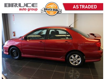 2005 Toyota Corolla Sport 1.8L 4 CYL AUTOMATIC FWD 4D SEDAN | Bruce Chevrolet Buick GMC Middleton