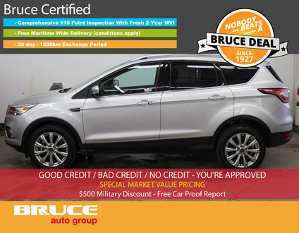 2017 Ford Escape TITANIUM - DUAL SUN ROOF / NAVIGATION / LEATHER