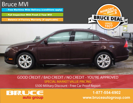 2012 Ford Fusion SE 2.5L 4 CYL AUTOMATIC FWD 4D SEDAN