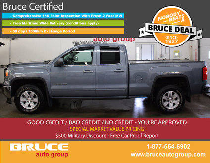 2015 GMC Sierra 1500 SLE 5.3L 8 CYL AUTOMATIC 4X4 EXTENDED CAB