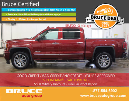 2017 GMC Sierra 1500 Denali 5.3L 8 CYL AUTOMATIC 4X4 CREW CAB