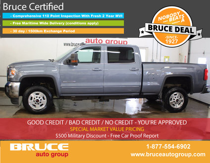 2016 GMC SIERRA 2500 HD SLE 6.0L 8 CYL AUTOMATIC 4X4 CREW CAB