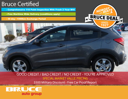 2016 Honda HR-V EX 1.8L 4 CYL I-VTEC CVT FWD