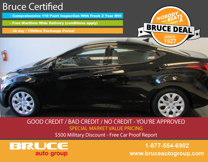2014 Hyundai Elantra GL 1.8L 4 CYL AUTOMATIC FWD 4D SEDAN