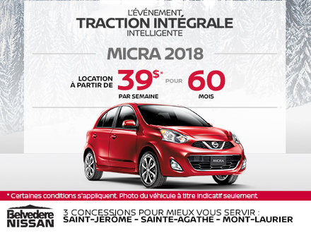 La Nissan Micra 2018