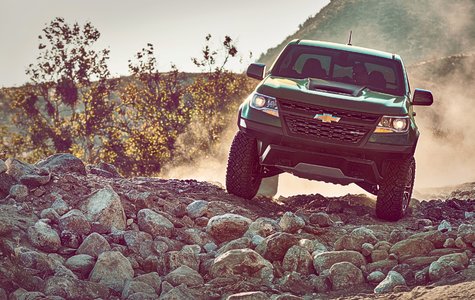 Chevrolet unveils rugged Colorado ZR2 in L.A.