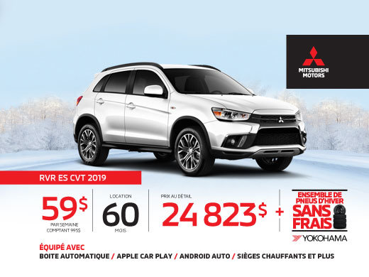 Ensemble de pneus d’hiver sans frais - Mitsubishi RVR