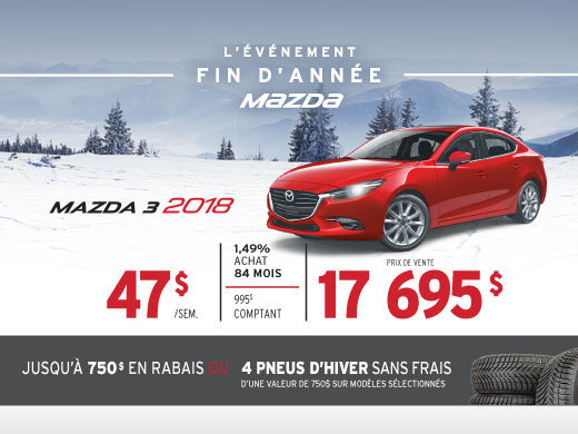 L’ÉVÉNEMENT FIN D’ANNÉE AU GROUPE BEAUCAGE MAZDA - MAZDA3!