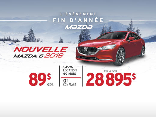 L’ÉVÉNEMENT FIN D’ANNÉE AU GROUPE BEAUCAGE MAZDA - MAZDA6!