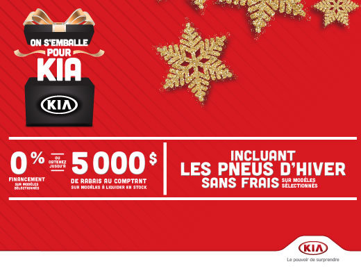 Événement : On s'emballe pour Kia