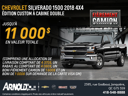 Chevrolet Silverado en rabais