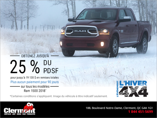 L'événement l'hiver en 4X4