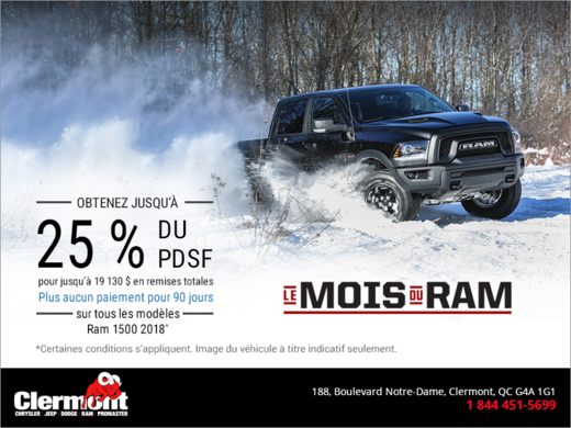 Le mois du RAM!