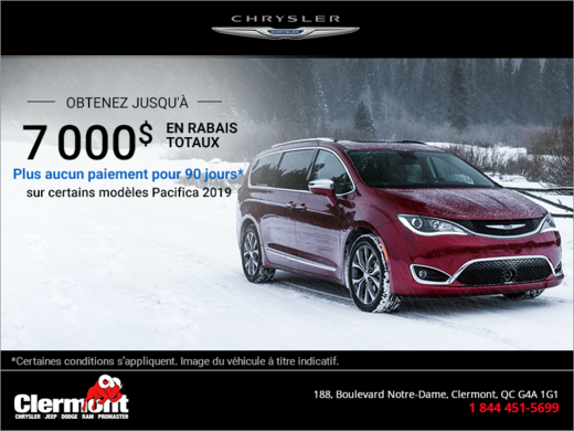 L'événement mensuel de Chrysler