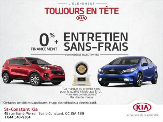 L'événement toujours en tête!