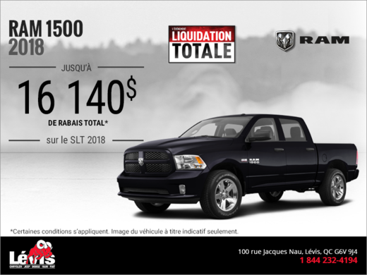 Procurez-vous le RAM 1500 2018