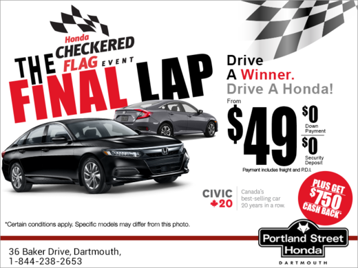 Honda Checkered Flag Event
