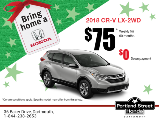 Lease the 2018 Honda CR-V!