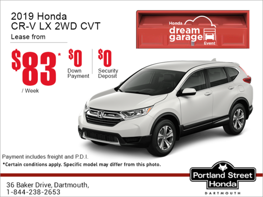 Lease the 2019 Honda CR-V !