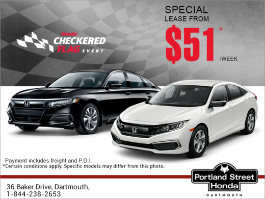 The Honda Checkered Flag Event!
