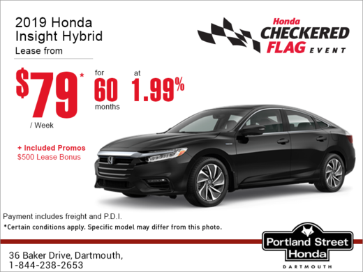 Lease the 2019 Honda Insight!