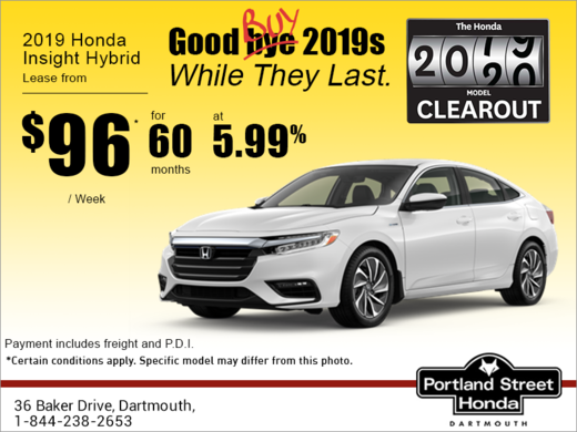 Lease the 2020 Honda Insight!