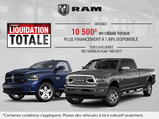 L'événement Liquidation Totale