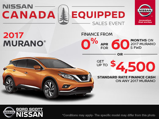 Get the 2017 Nissan Murano Today!