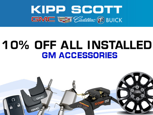 10% Off Installed GM Accessories