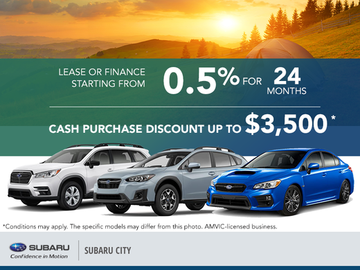 Subaru's Monthly Sales Event!