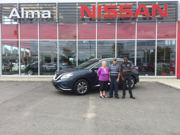 Fidèle client Alma Nissan!