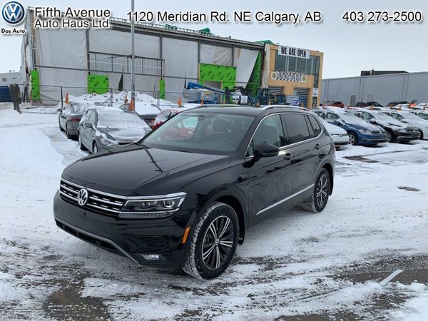 Pre Owned 2019 Volkswagen Tiguan Highline In Calgary Pre Owned