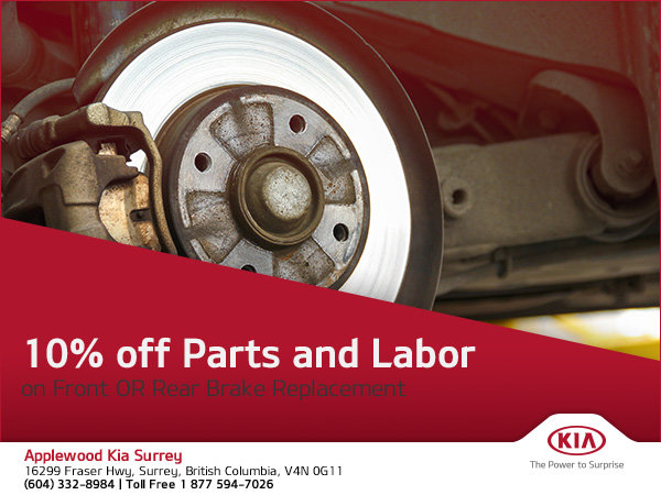 Get 10% off Parts and Labor!