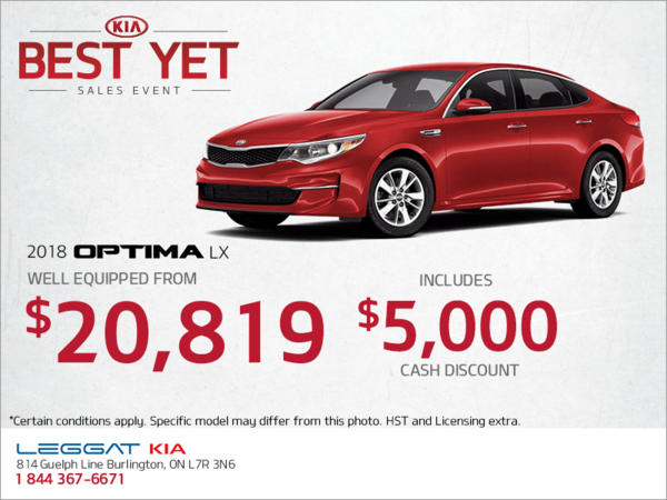 Get the 2018 Kia Optima!