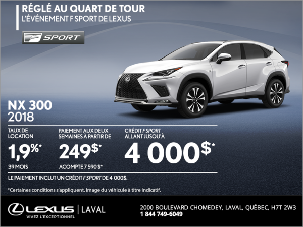Lexus NX 300 2018
