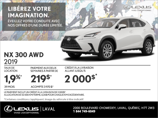 Lexus NX 300 2019